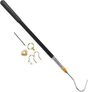 Ladder Pull Down System Kit with 60 Inch Extension Hook