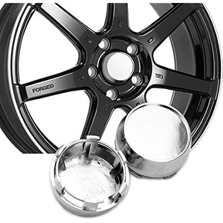Amazon ホイールセンターキャップ 60mm 56mm ４個 シルバー ホイールカバー センターカバー ホイールカバー 車 バイク