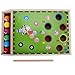 Mini Biliardo Giocattolo Biliardo Tavolo in Legno con Palline Colorate Set da Gioco da Tavolo Gioco di Interazione Genitore-Figlio Educazione Giocattolo Cognitivo Regalo per 3 4 5 6 7 + Anni Bambini