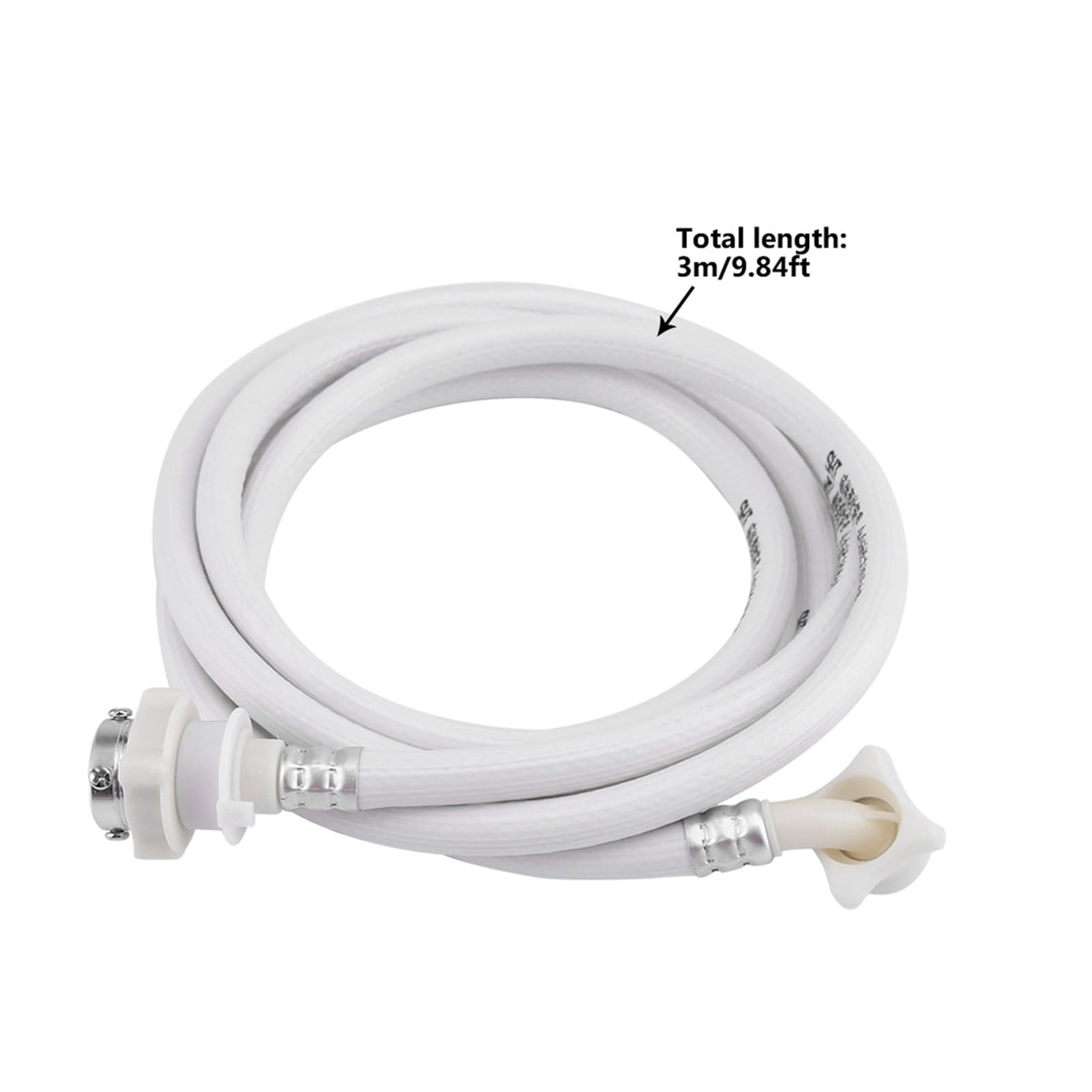 Tuyau D'entrée D'eau for Machine À Laver, Longueur 2m/3m, Connecteur De Tube De Lavage, Tuyau En PVC