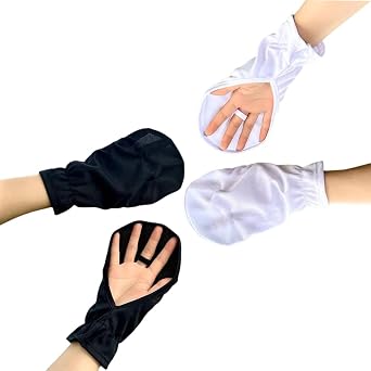 OULIGET Hand Sun Protection Gloves for Women Loose Fit,UV Protector Breathable Comfortable Fingerless Gloves for Driving