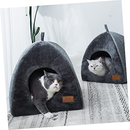 BESPORTBLE 1 Unidade ninho de gato produtos pet suprimentos para animais de estimação cama quente pa