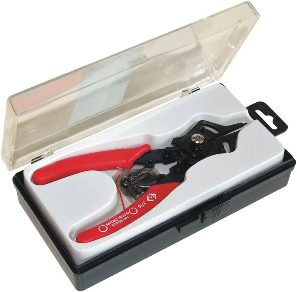 C.K T3716 Adjustable Circlip Plier Set