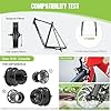 BAFANG 48V1000W Rear Hub Motor:Electric Bike Conversion Kit for 20"/26" Fat Tire Bikes, Ebike Kit with PAS Sensor, Optional Digital Display & Battery - Suit for for 175mm Dropout Size Snow/Beach Bike #2