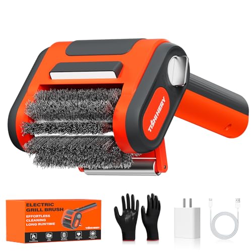 TISHI HERY 800 RPM Electric Grill Brush