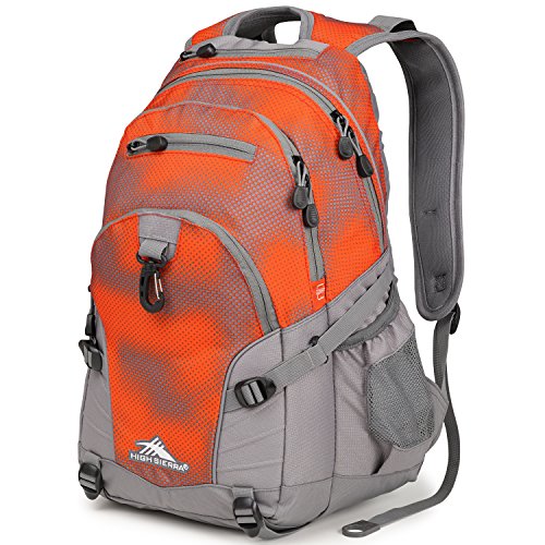 Image of High Sierra Loop Backpack, Hyper Dots /Charcoal, One Size
