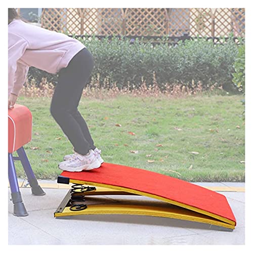 Traversa Elastica per Ginnastica Resistente, Traversata Elastica per Ginnastica - Tavoletta Elastica Curva Portatile per Principianti - Attrezzatura di Allenamento Rinforzata per Centri di g