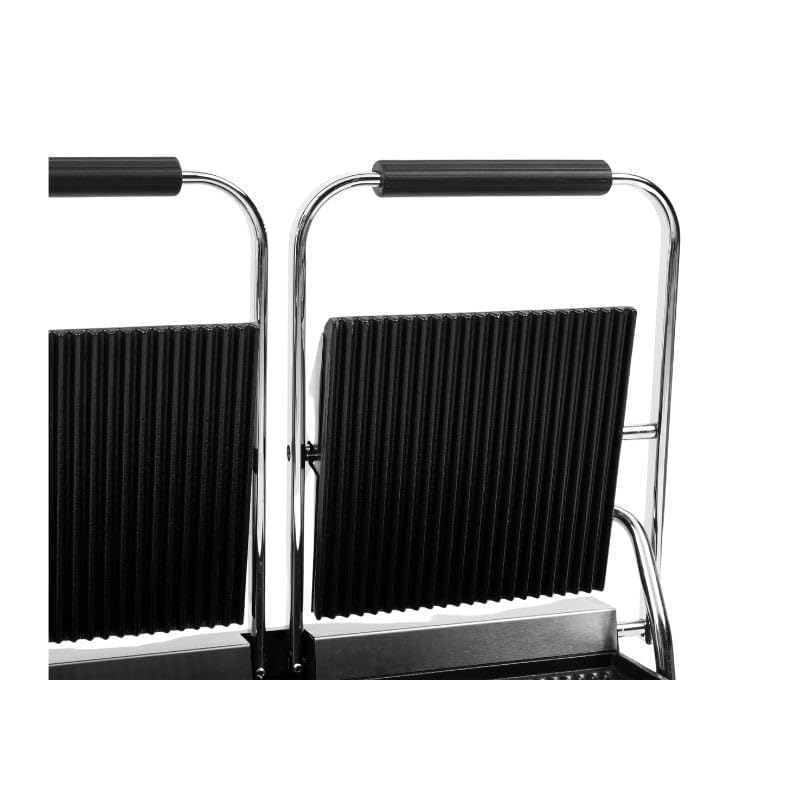 Grill Panini Double - Plaques Rainurées