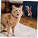 LIOOBO 2pcs Interactive Cat Toy Cat Teasing Stick Bell Indoor Games Pet Supplies