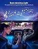 Govee Luces LED para Auto, Luces Interiores RGB Inteligentes, Control por App | Modo DIY y Modo Música, Diseño de 2 Líneas, con Cargador de Auto, 12V 6