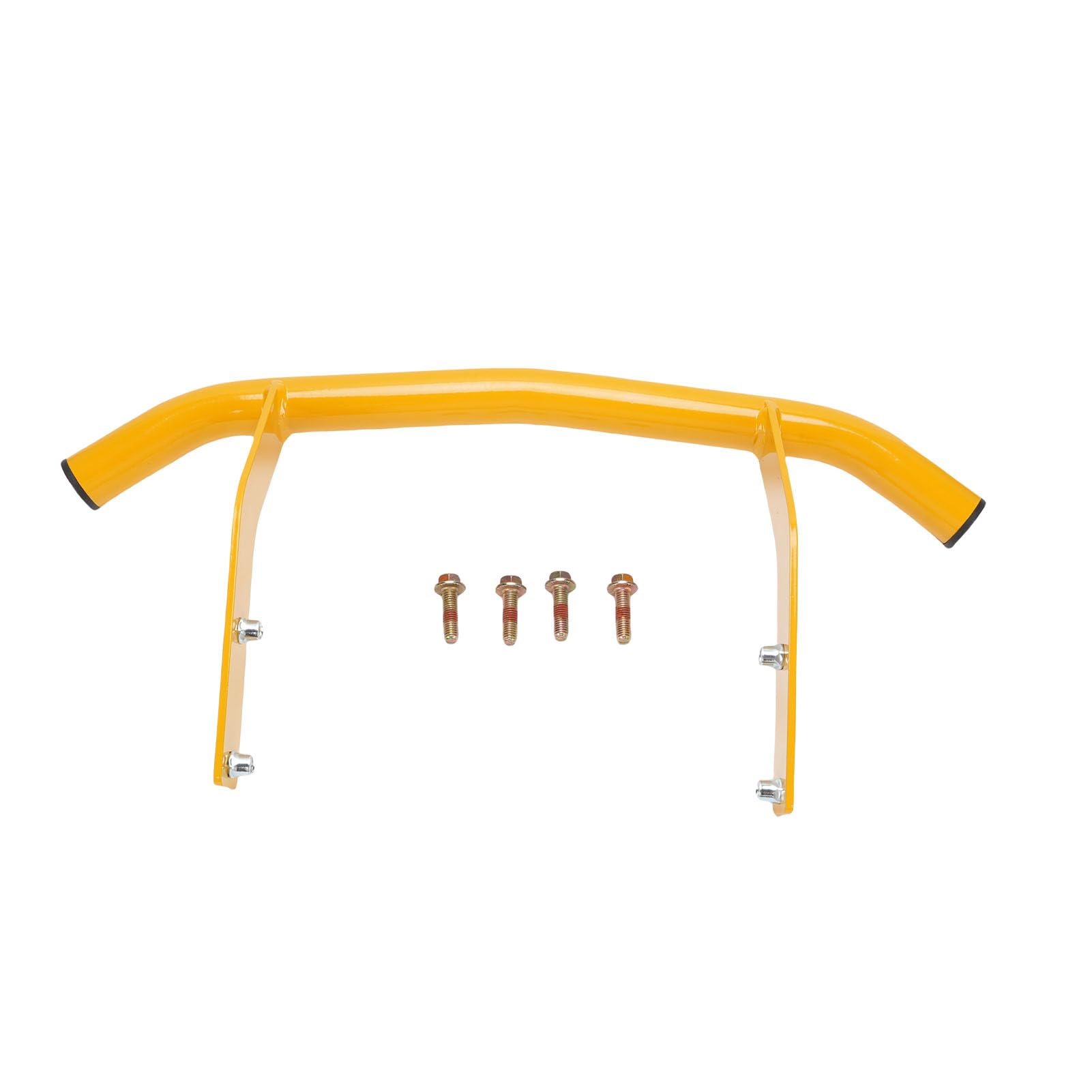 Keenso Paraurti, Tubo Paraurti Anteriore Giallo Resistente per XT1 GT 50, Protezione Tubo di Ricambio in Acciaio Resistente per Proprietari di Tosaerba
