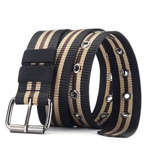 Men's All Seasons Adjustable Belts Autumn Belt 2025 Casual Braided Metal Buckle Buckle Spring Winter3