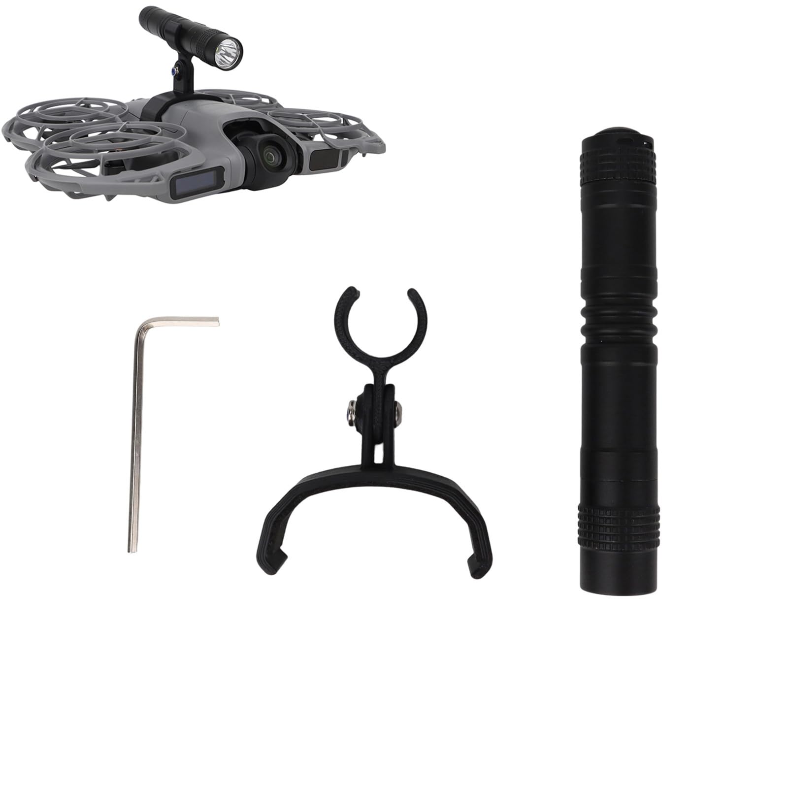 LICHIFIT NEO2 Drone Night Flight Light for DJI NEO 2 Searchlights Nighttime Fill Light Angle Adjustable Spotlight High Brightness LED Illumination Light flashlight