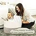 Luxury Little XXXL Nursery Storage Basket, 22 x 22 x 14 inches - 100% Cotton Rope Baskets with Handles, Laundry Basket for Toys, Blankets and Pillows - Off White & Beige