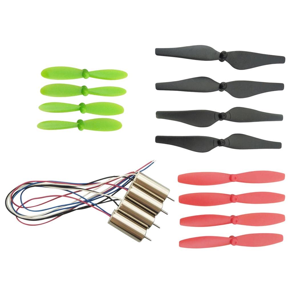 Mini Motor Sin Núcleo con Escobillas de 3,7 V, 8520, 8,5 X 20 Mm, con Hélices.