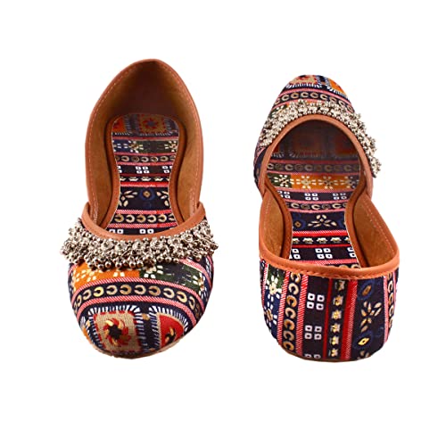 Babbotty Jaipuri Work Women Girls Juttis Ladies Juti Mojari