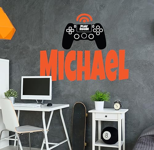 Vinilo decorativo personalizado para gamer 50.8x40.64 cm miniatura 5