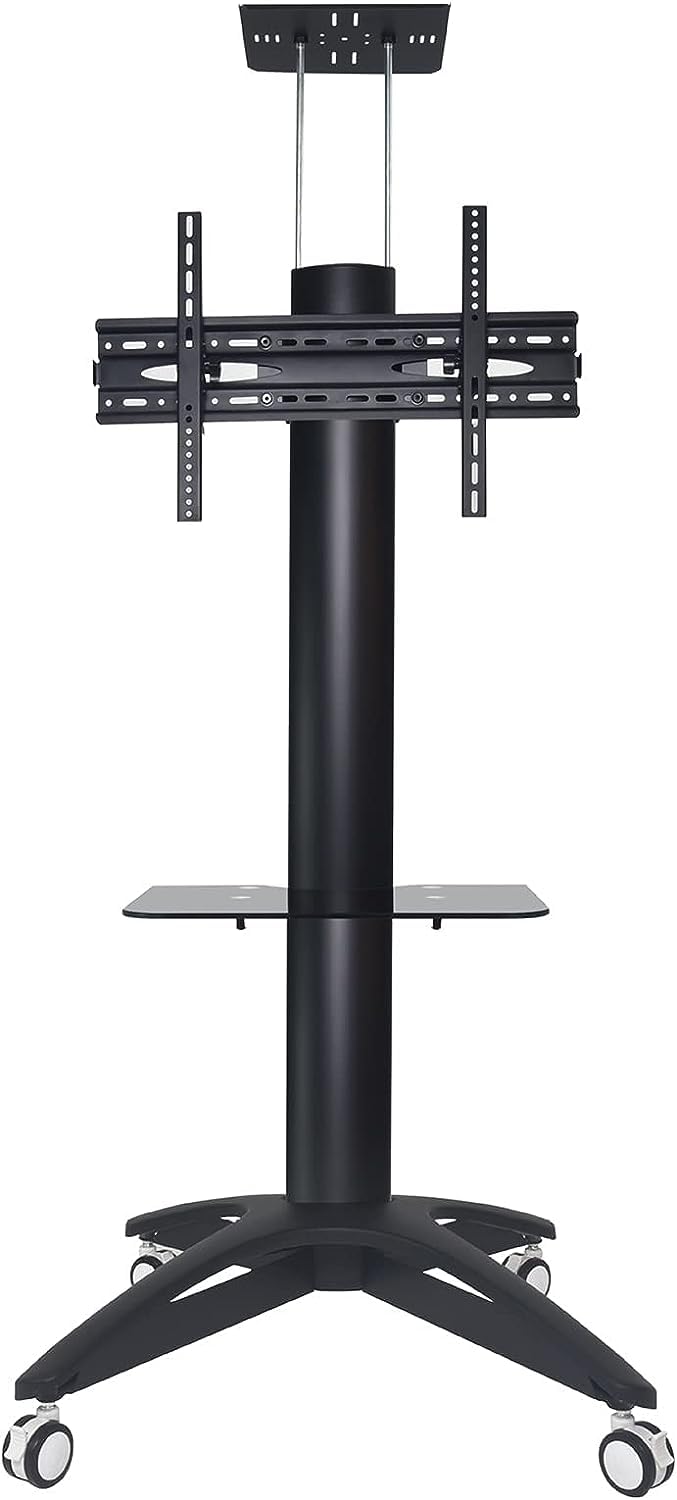 OLSKFUH Mobile Tv Stand, Rolling Tv Stand, Mobile Tv Cart, 32-65 Inch Tv Universal Bracket, Tv Mobile Cart, Floor-Standing Advertising Video Large Screen Hanger,
