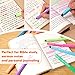 GOTIDEAL Bible Highlighters, 12 Pack Assorted Colors Gel Highlighters Pens Set, Wax Bible Markers for Study Journaling School Book Supplies