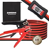 EverStart MAXX 16ft Heavy Duty Smart Booster Cables – 6 Gauge, With Carrying Case, China