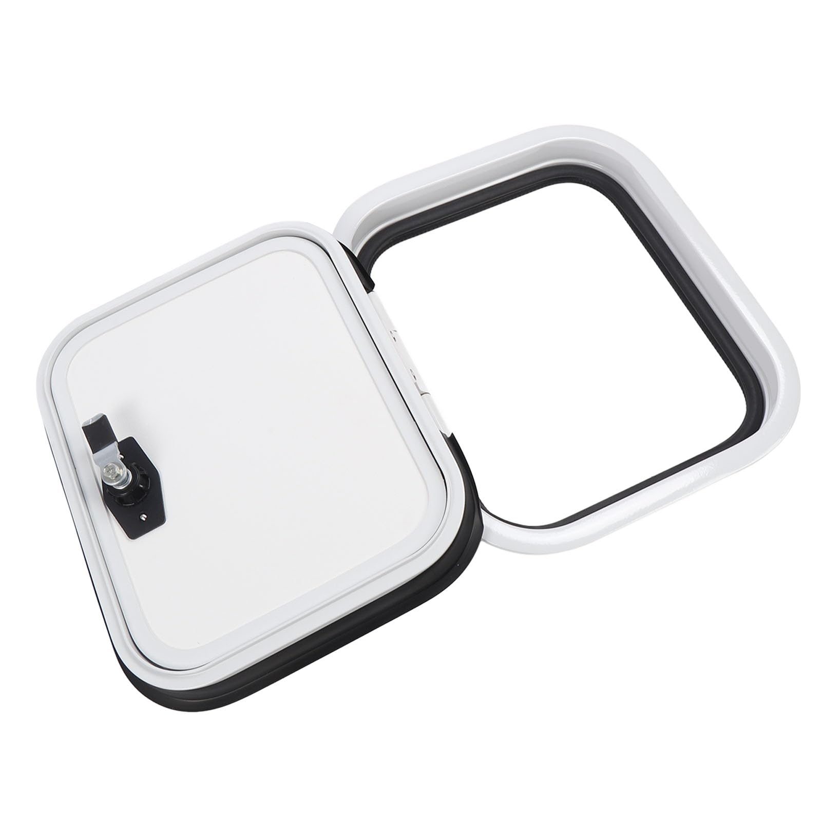 Porte de Rangement pour Camping-Car avec Serrure 13 66 X 11 61 Pouces, Porte à Bagages pour Camping-Car, Remorque de Voyage, Panneau en Alliage, à Bagages pour, de Compartiment de Rangement