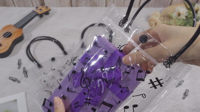 30 Pcs Musical Note Gift Bags With Paper Clips - Clear PVC Party Favor Bags, Music Theme Treat Bags - View #9