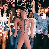 Inflatable Toy Dolls, Decorative Items, Funny Gifts, Pranks Gifts, Novelty Gifts for Adults, Suitable for Adult Parties, Bachelor Parties, Water Games, Holiday Decorations