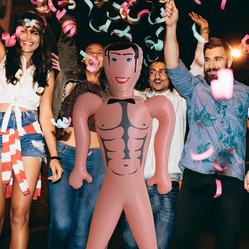 Inflatable Toy Dolls, Decorative Items, Funny Gifts, Pranks Gifts, Novelty Gifts for Adults, Suitable for Adult Parties, Bachelor Parties, Water Games, Holiday Decorations