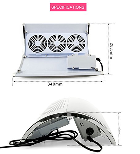Extractor de polvo para uñas potente 30000RPM miniatura 4