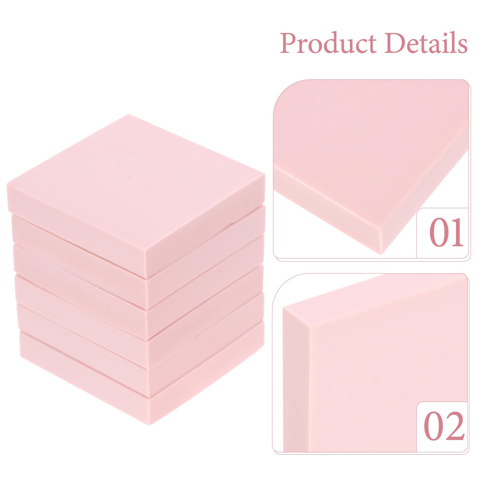 PRETYZOOM 24 Pezzi Blocchi di Gomma per Intaglio Professionali Blocchi Flessibili per Timbri Fai da Te Materiale per Lavoretti Creativi e Artigianato DIY per Scuola e Casa