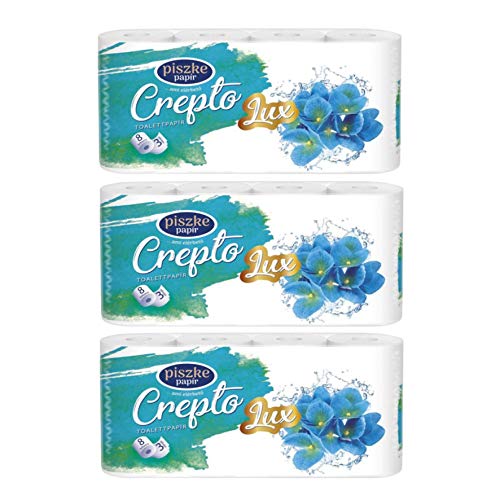 Preisvergleich Produktbild Crepto de Lux Toilettenpapier (24x 150 Blatt)