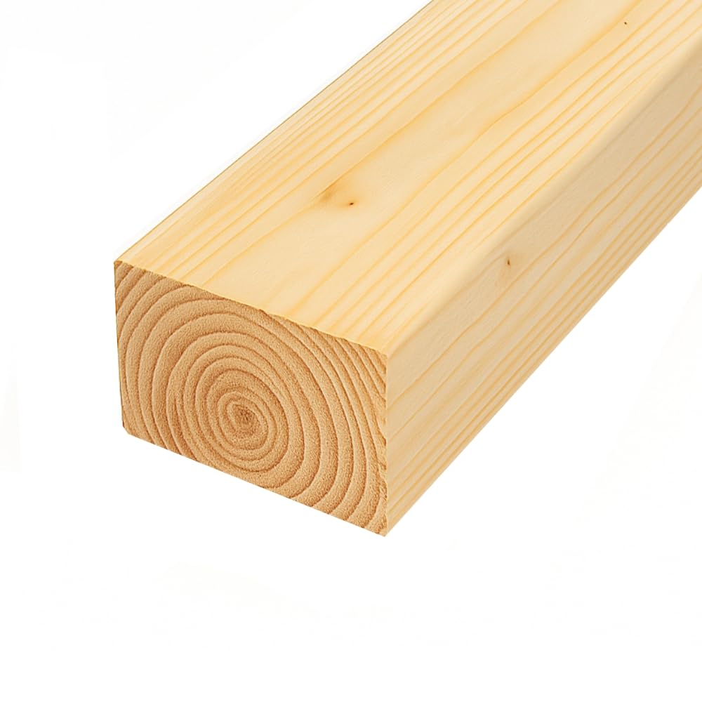 CLS Timber 3x2 Studwork Wood Wall Studding Framing Partition 3" x 2" 50x75mm (Finished size 63mm x 38mm) (20, 30cm)