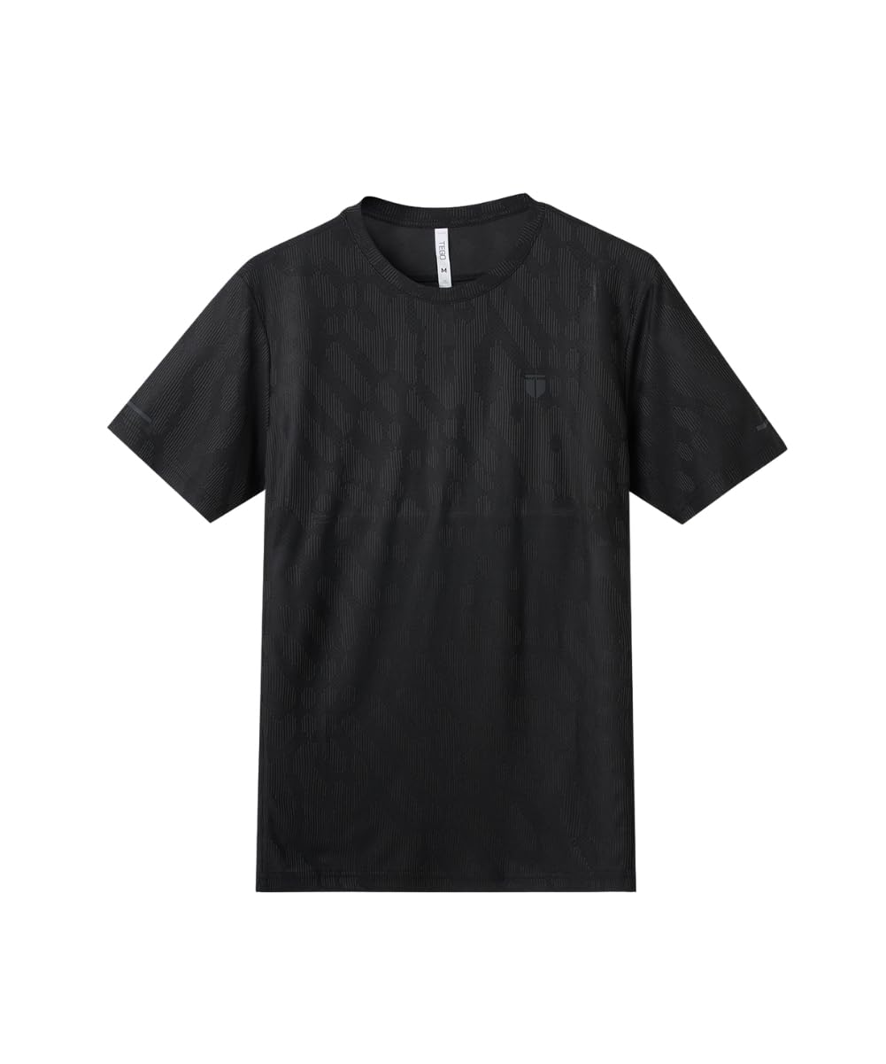 tego Pacer Shift T-Shirt | Men’s Running T-Shirt | Lightweight Jacquard Knit | Breathable & Quick-Dry | Anti-Odour Performance Tee | Athletic Fit-picture-33