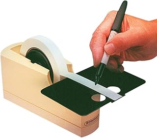 Tape Dispenser for Write-On Label Tape