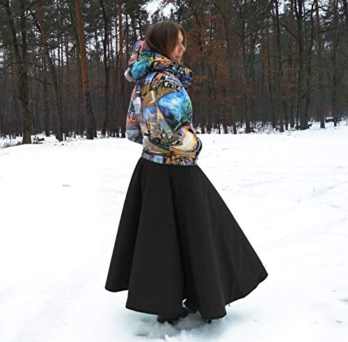Equestrian Riding Skirt for Women Long Winter Waterproof Riding Gear4