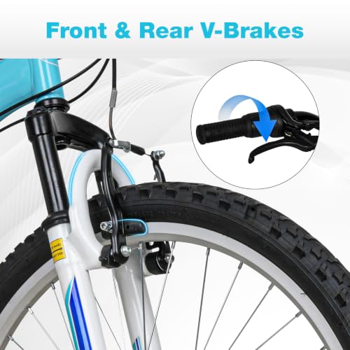 Yventix 24 Inch Mountain Bike