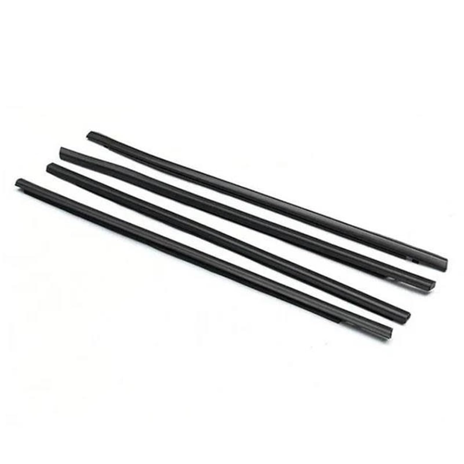 Yuqudgelky One Color 4Pcs 72950-Tgga01 Window Glass Rubber For Civic Hatchback 2017-2020 Weatherstrip Molding Trim
