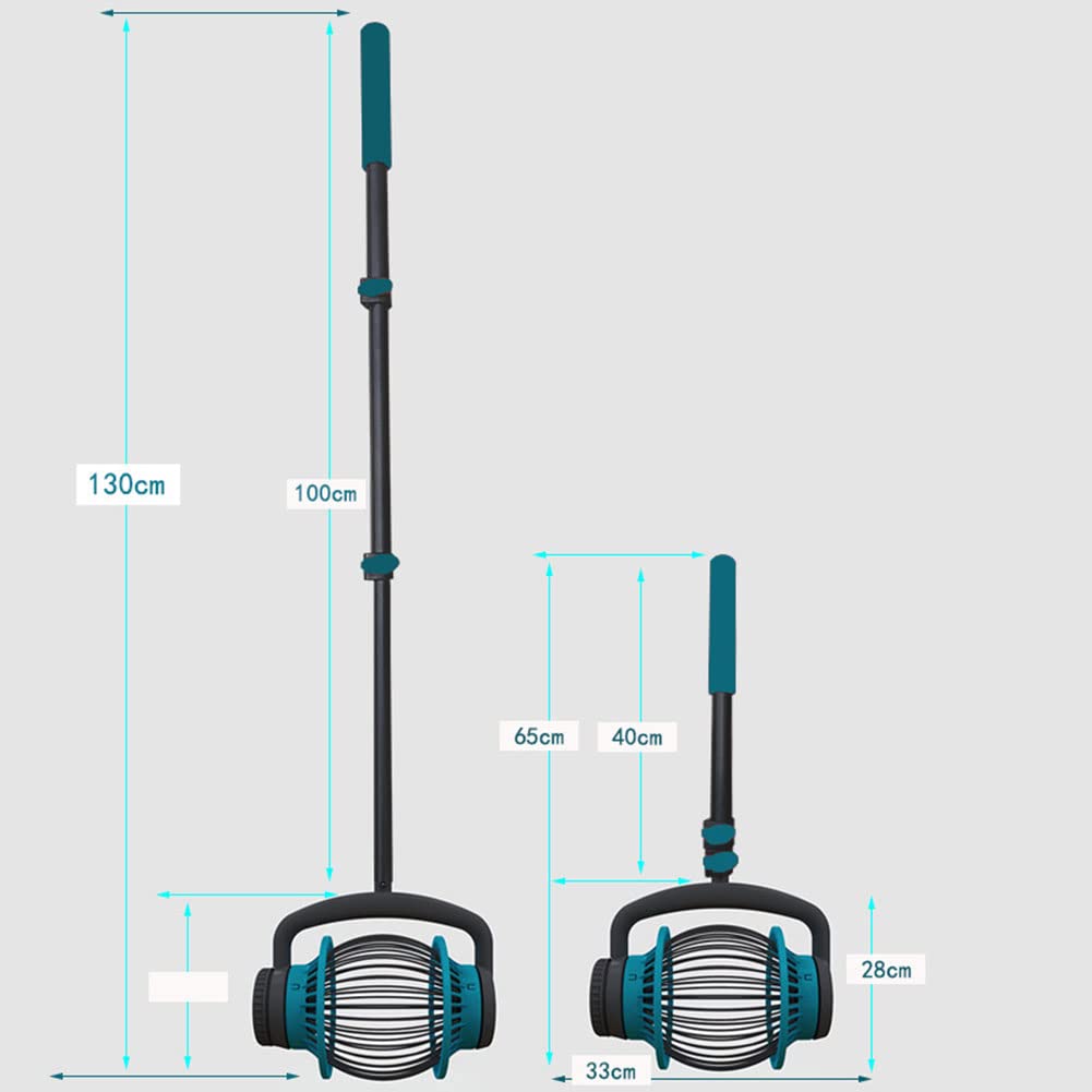 KOTARBAU Nusssammler Edelstahl - Verstellbar 105-145cm Für Nüsse & Kastanien