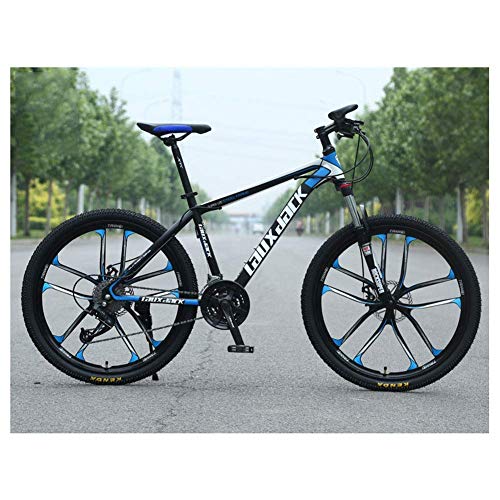 New TANGIST Outdoor Sports Mountain Bike, Featuring Rigid 17Inch HighCarbon Steel Frame, 30Speed Dri...