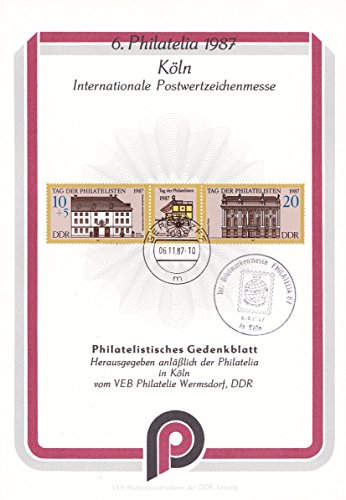 Preisvergleich Produktbild Goldhahn DDR Komplettausgaben gestempelt mit Gedenkblatt Briefmarken für Sammler