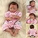 ZIYIUI Reborn Baby Mädchen 50cm 20inch Wie Echte Babys Spielzeug Ganzkörper weiches Silikon Vinyl Reborn Puppen Realistische Kind Geburtstagsgeschenk