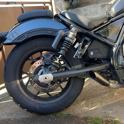 Image of Motorcycle Exhaust Muffler Tip Fits Honda Rebel 300 500 1100 (2017-2025)