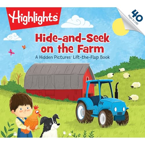 Hide-and-Seek on the Farm: Hide-and-Seek on the Farm: A Hidden Pictures Lift-the-Flap Book...