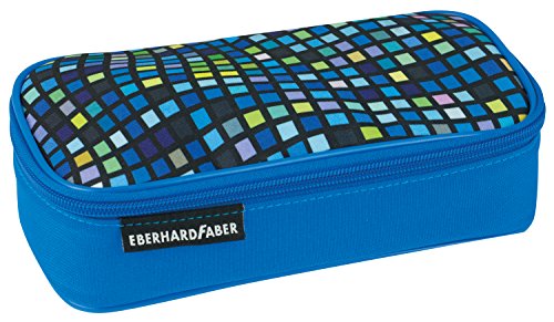 Preisvergleich Produktbild Eberhard Faber 577508 - Jumbo Schlamperbox wavy, mit Reißverschluss, großem Hauptfach, Innenfach und Innenklappe mit 12 Stiftschlaufen und Geodreieck-Halterung, für Vorschule und Schule