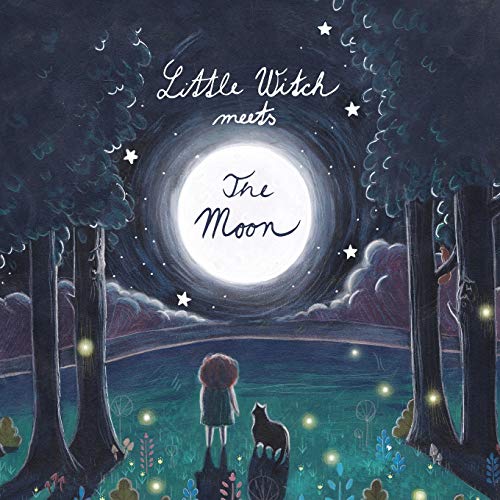 Image of Little Witch Meets The Moon: Magical Bedtime Story for Girls and Boys with Beautiful Illustrations and 5 Coloring Pages