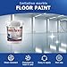 Epoxy Colored Sand Self Leveling Floor Paint, 2025 New Waterproof, Water-Based Epoxy Coating for Concrete and Garage Floors, Suitable for Both Interior and Exterior Applications (A/1KG)