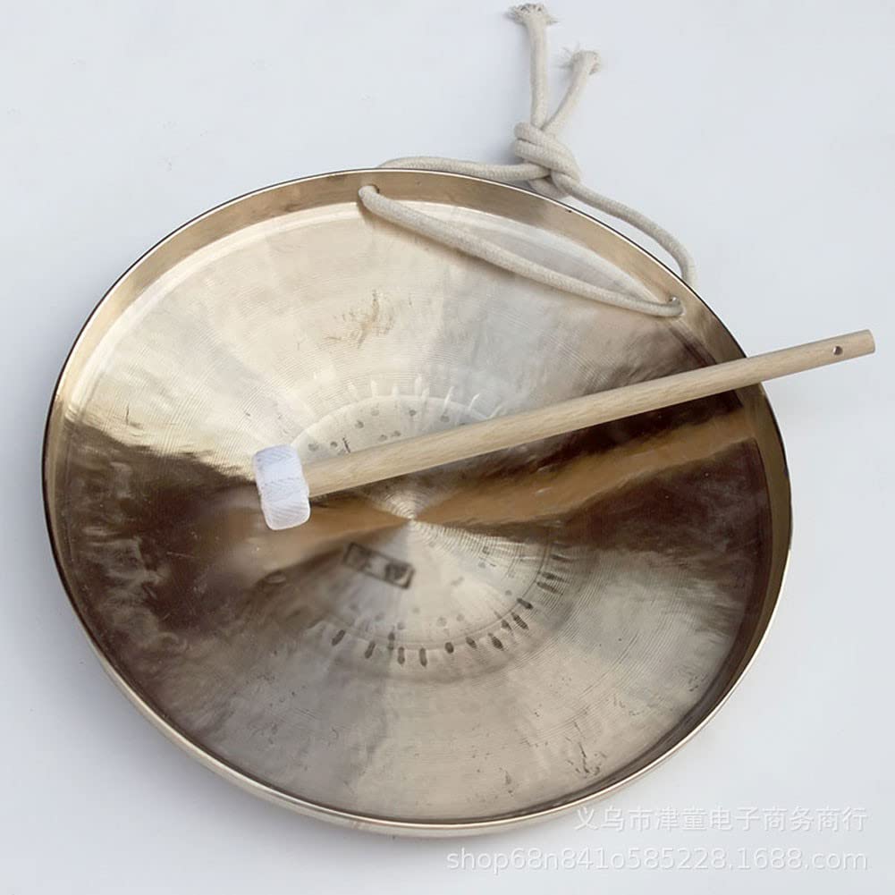 Gong stołowy Instrumenty perkusyjne Tradycyjny chiński instrument perkusyjny mosiężny z młotkiem
