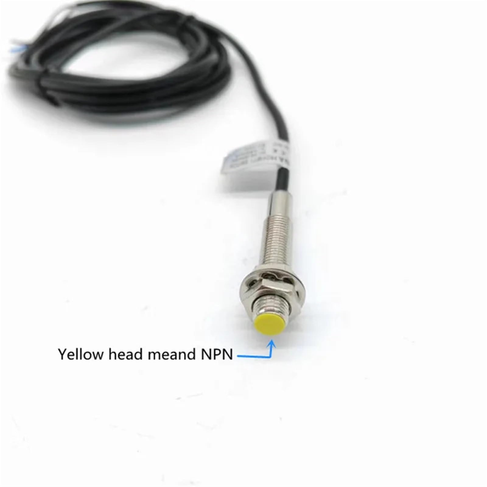 M8 NPN typ cylindra indukcyjny czujnik zbliżeniowy przełącznik przesuwany 1 mm wykrywanie odległości 3 przewody czujniki ruchu 24 V DC (NPN NC)