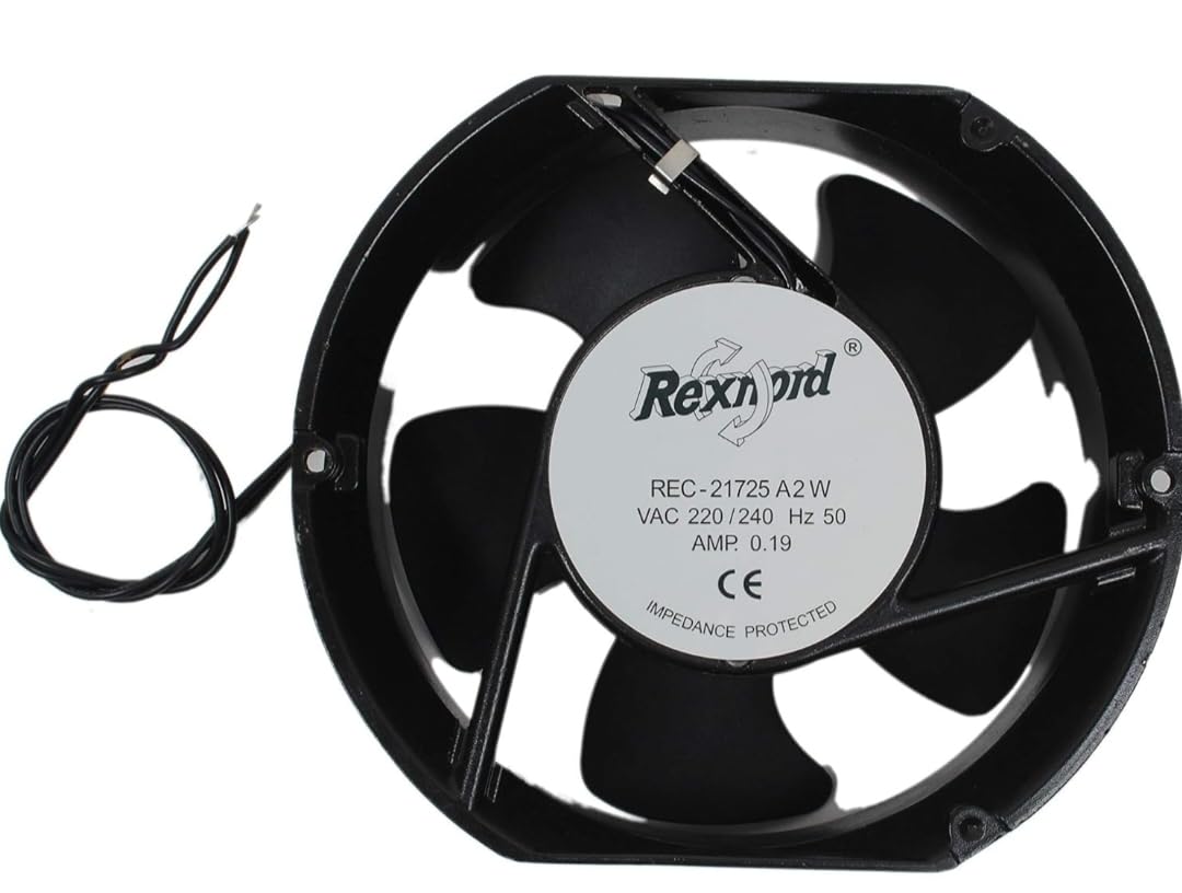 SIE Rexnord 21725 A2 W - Exhaust Fan (6" x 6" Round, Black)-image-31