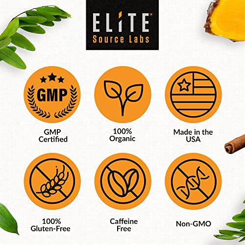 Elite Detox Tea For Body Cleanse. A Natural Organic Herbal Cleansing Tea For Bloating, Constipation, And To Refresh Your Body. 14 Digestive Tea Bags With Organic Loose Leaf #TOP5